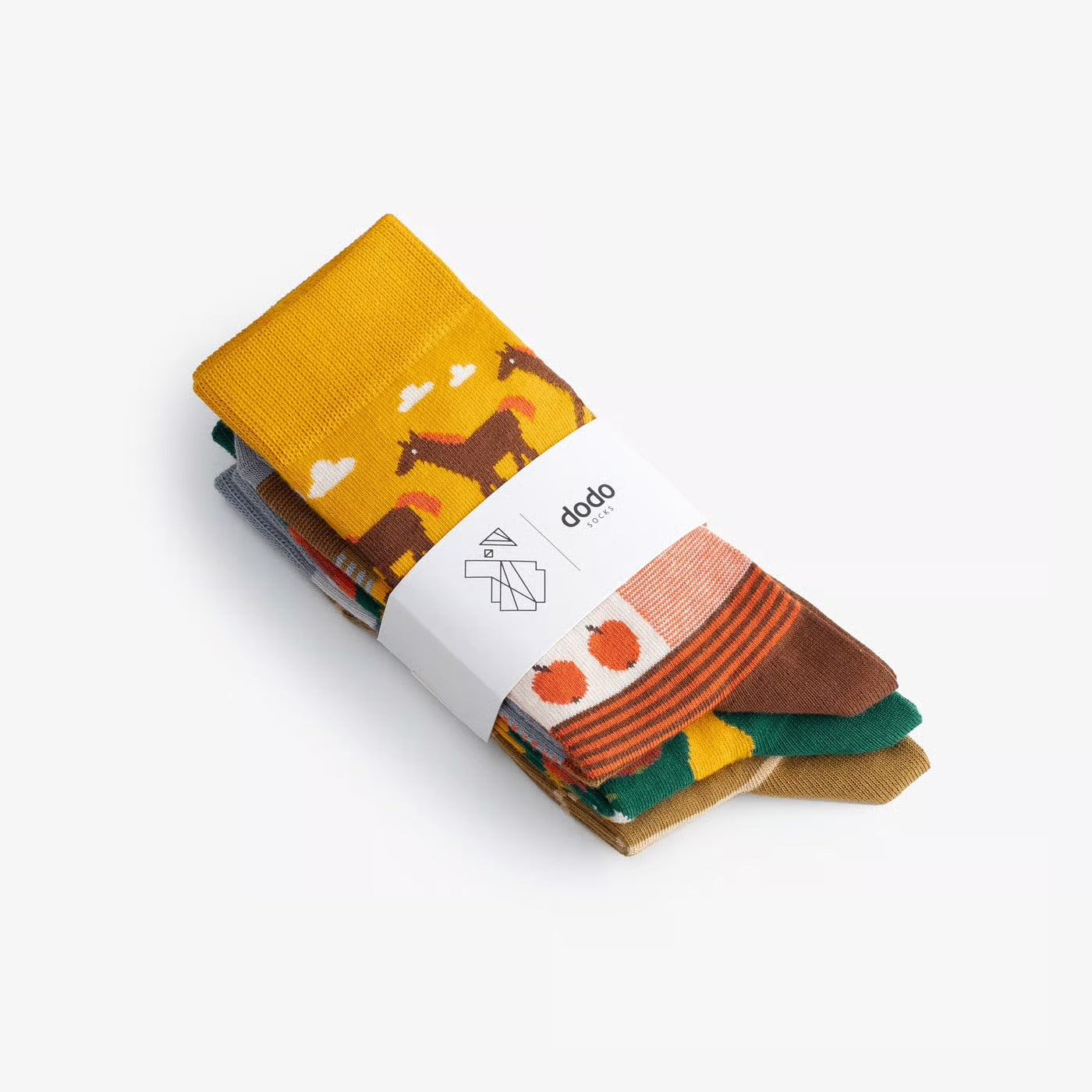 田舎の散歩ソックス|3足入り