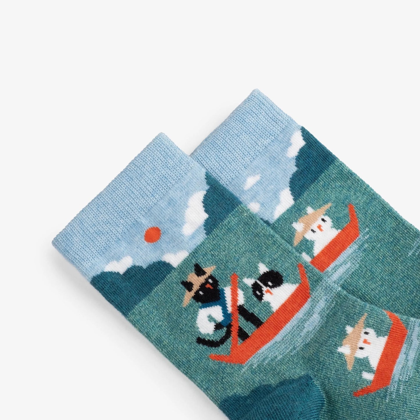 《Dodo Socks》 ×「Yanagawa.to 」 どんこ舟、 どこどこいくと?