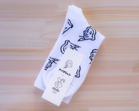 「アイダシュン」x 「Dodo Socks」 ソックス｜１足入り