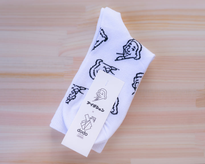 「アイダシュン」x 「Dodo Socks」 ソックス｜１足入り