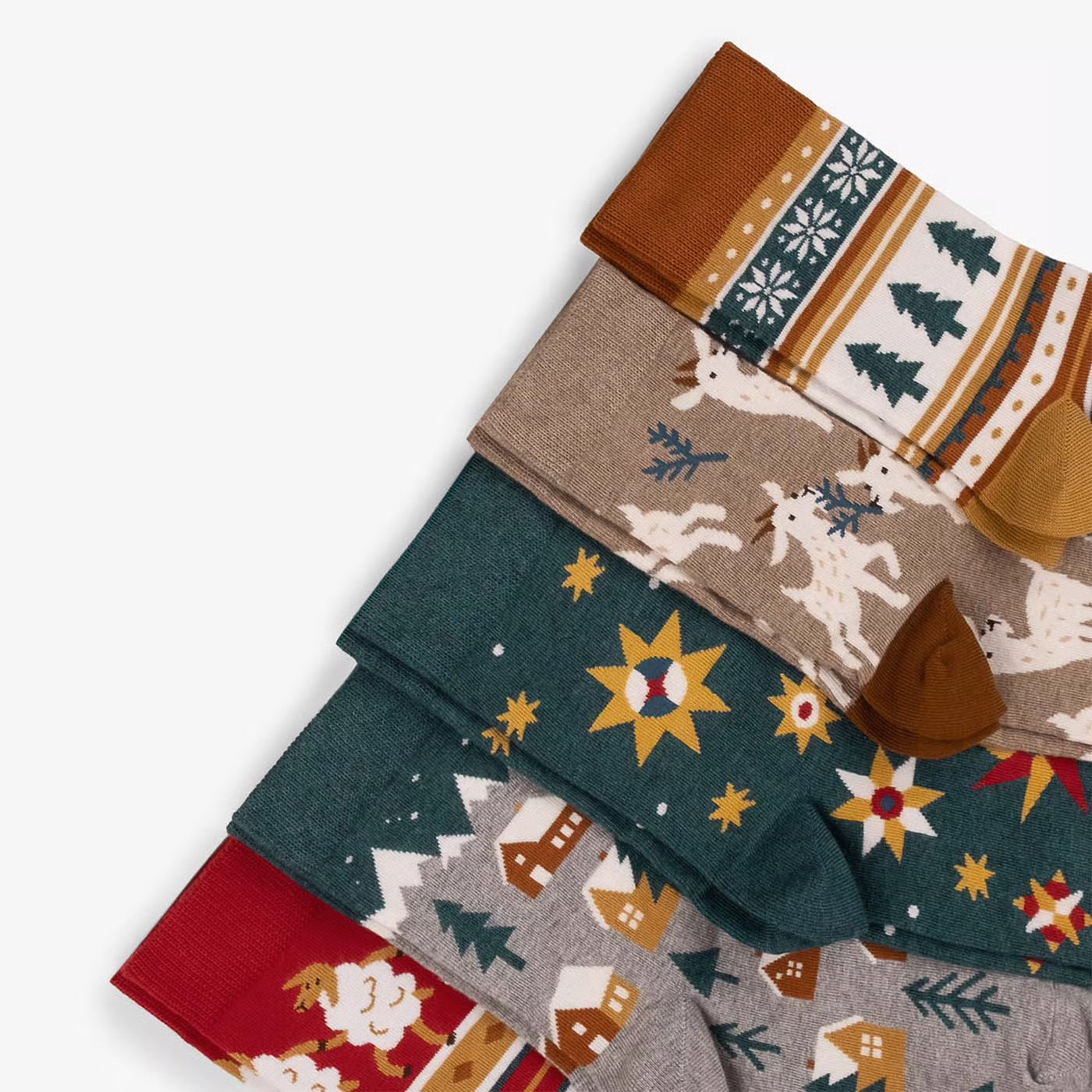 クリスマスソックス｜５足セット