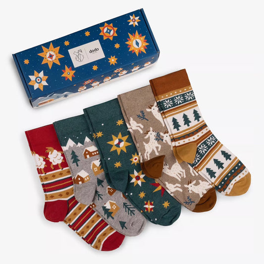 クリスマスソックス｜５足セット