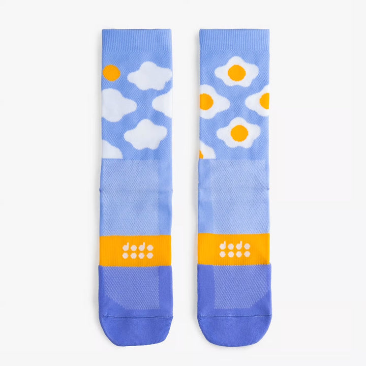 目玉焼き アスリートランニングソックス | Sunny Side Up Athletes Running Socks
