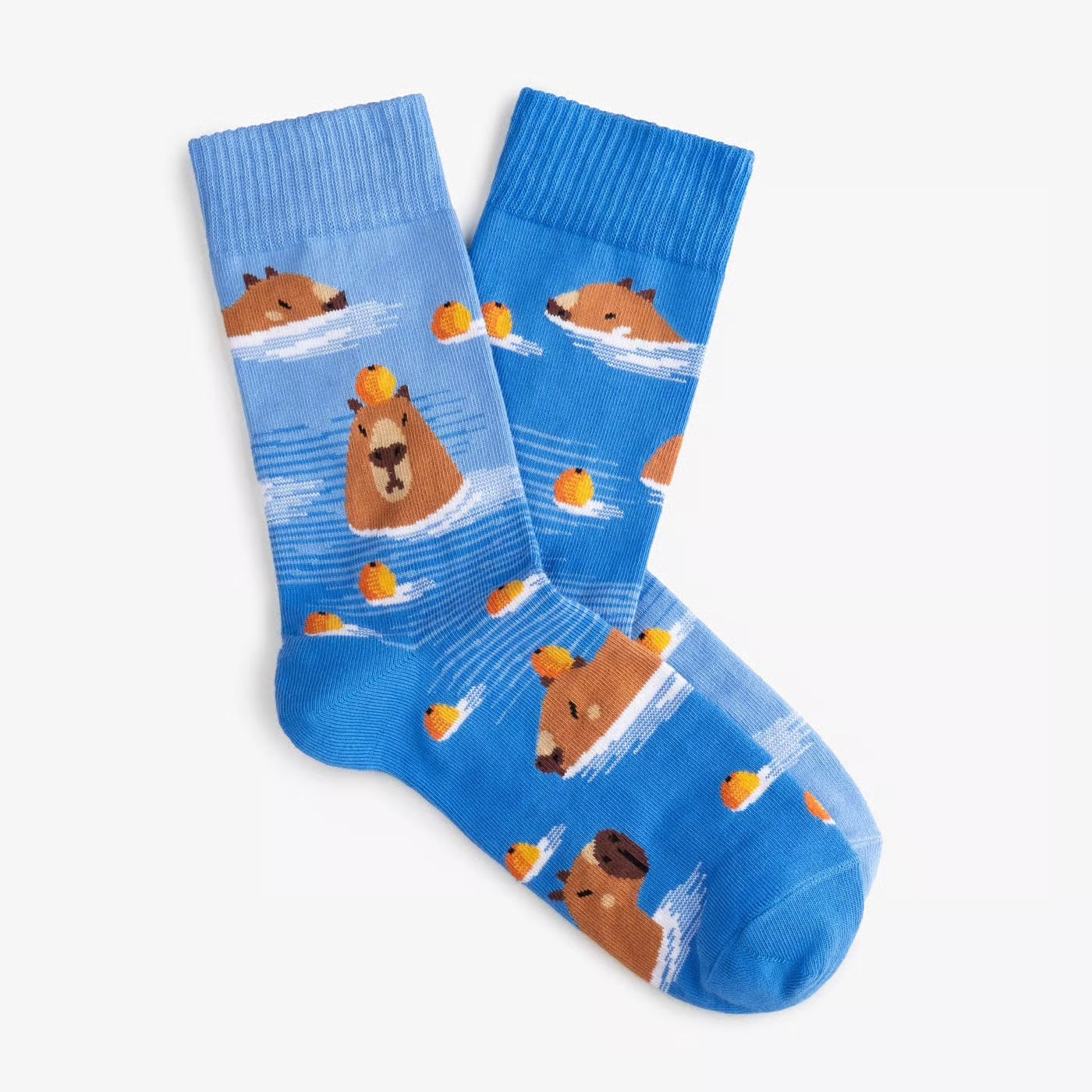 カピバラ柄ソックス｜１足入り