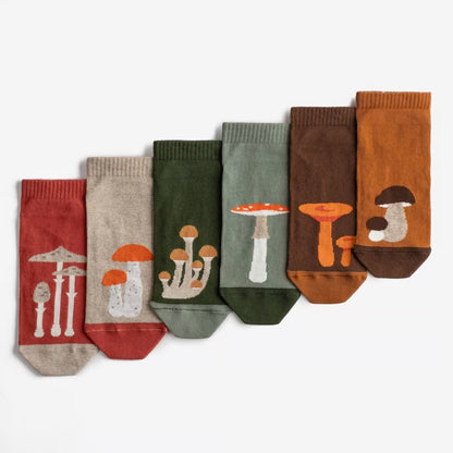 Mushroom Low Socks | 3P set