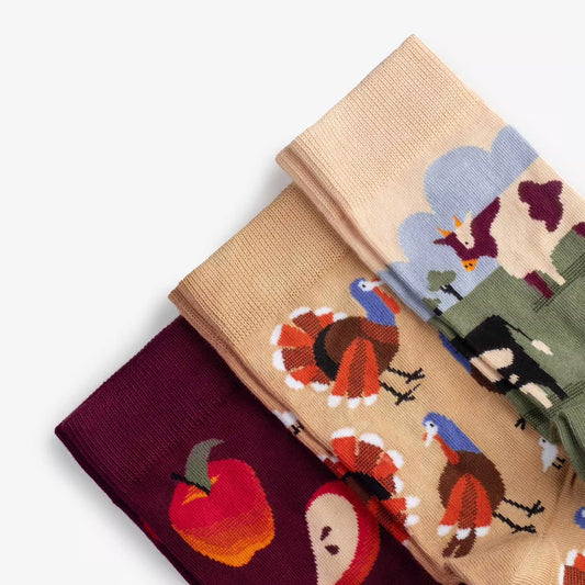 収穫祭2.0ソックス｜３足入り