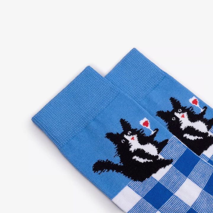 快楽主義猫（ほろよい）ソックス｜１足入り