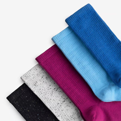 Dodo Socks: Blue Regular Socks | 5-pack (Blue socks | 5-pair set)