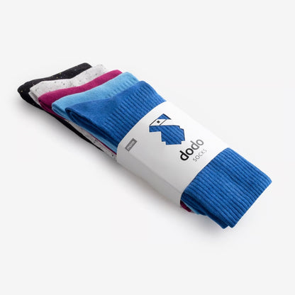 Dodo Socks: Blue Regular Socks | 5-pack (Blue socks | 5-pair set)