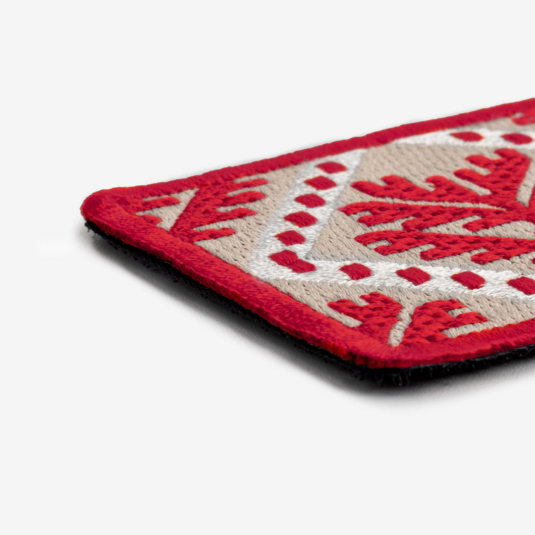 《Dodo socks》Chernihiv embroidery patch｜チェルニーヒウ刺繍バッジ