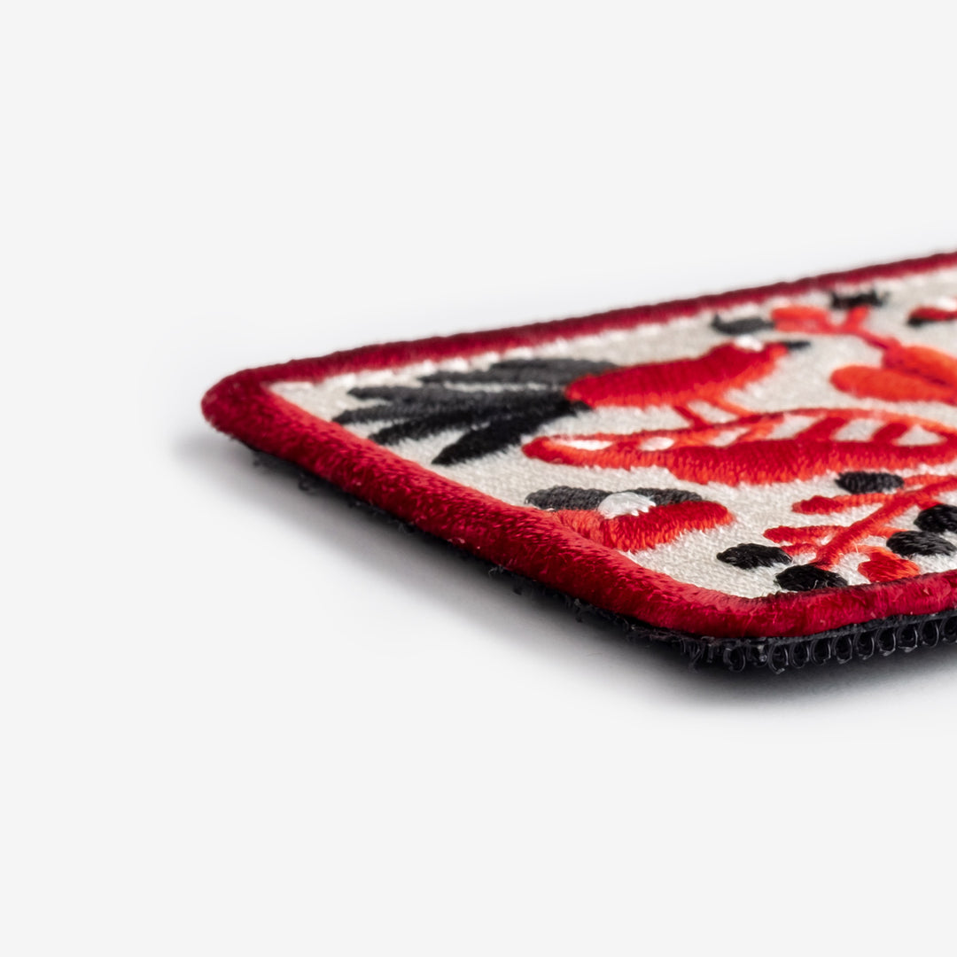 《Dodo socks》Cherkasy embroidery patch｜チェルカースィ刺繍バッジ