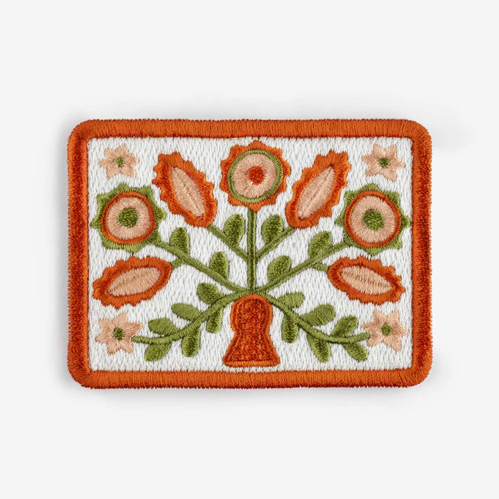 《Dodo socks》Dnipro embroidery patch｜ドニプロ刺繍バッジ