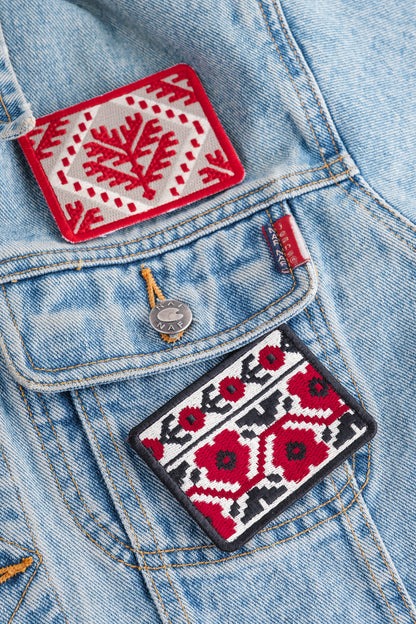 《Dodo socks》Chernihiv embroidery patch