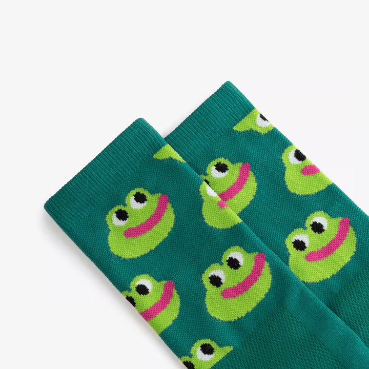 カエルたち アスリートランニングソックス | froggy Athletes Running Socks