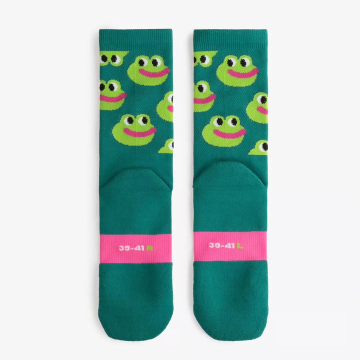 カエルたち アスリートランニングソックス | froggy Athletes Running Socks