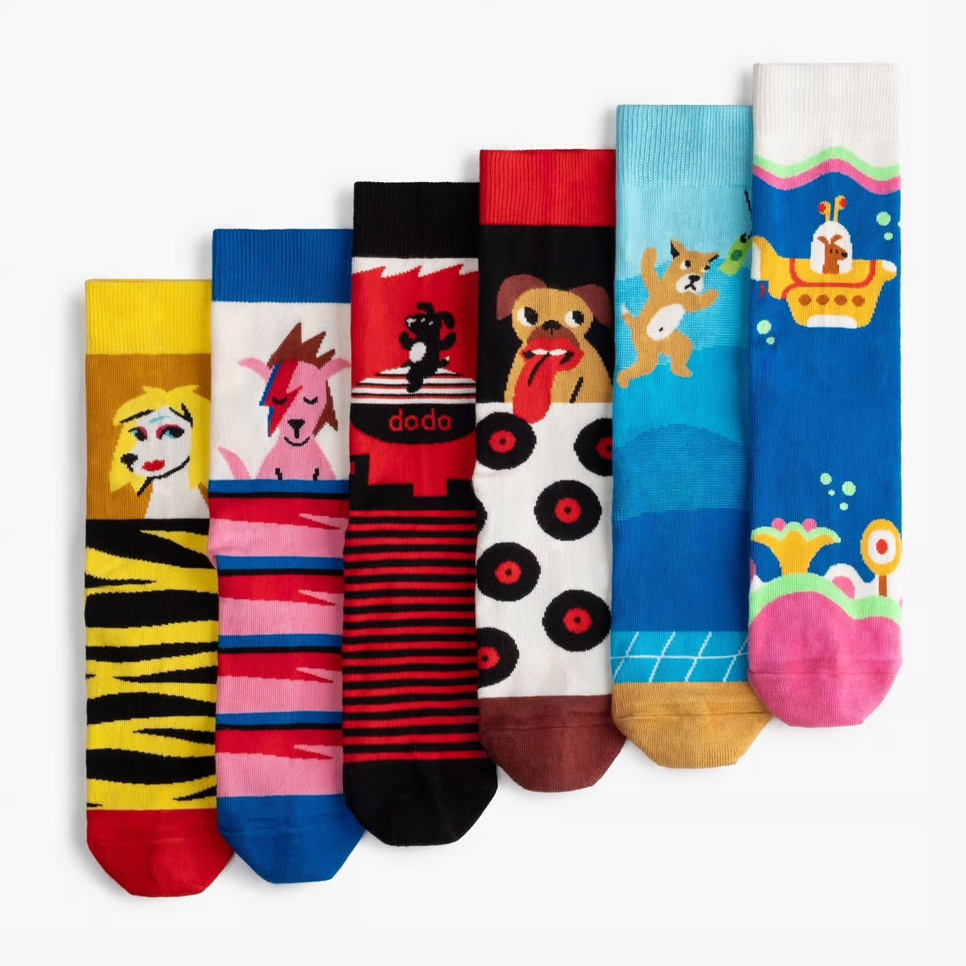 ロック＆ドッグ！ソックス｜３足入り