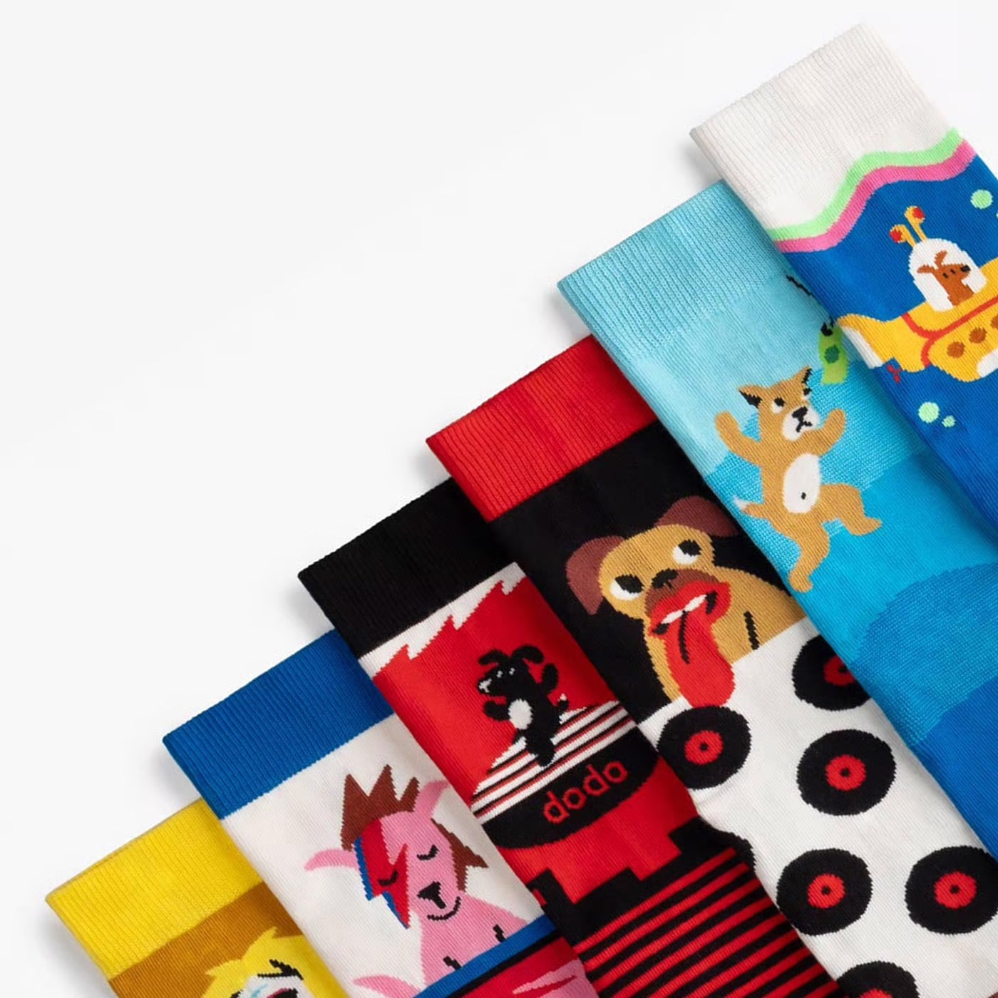 ロック＆ドッグ！ソックス｜３足入り