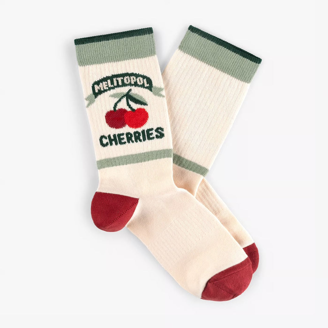 メリトポリのチェリー（Melitopol Cherries）ソックス｜１足入り