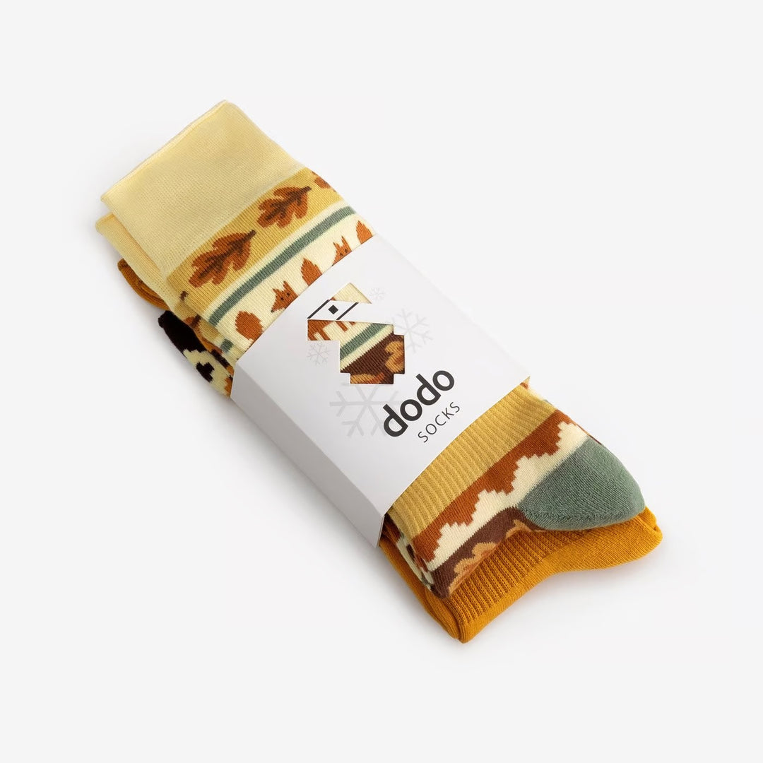 黄金の森ウインターソックス ｜2足入り