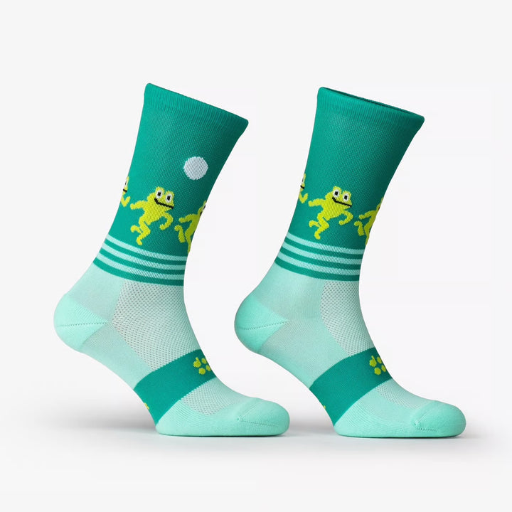 カエル アスリートランニングソックス | Frogs Athletes Running Socks
