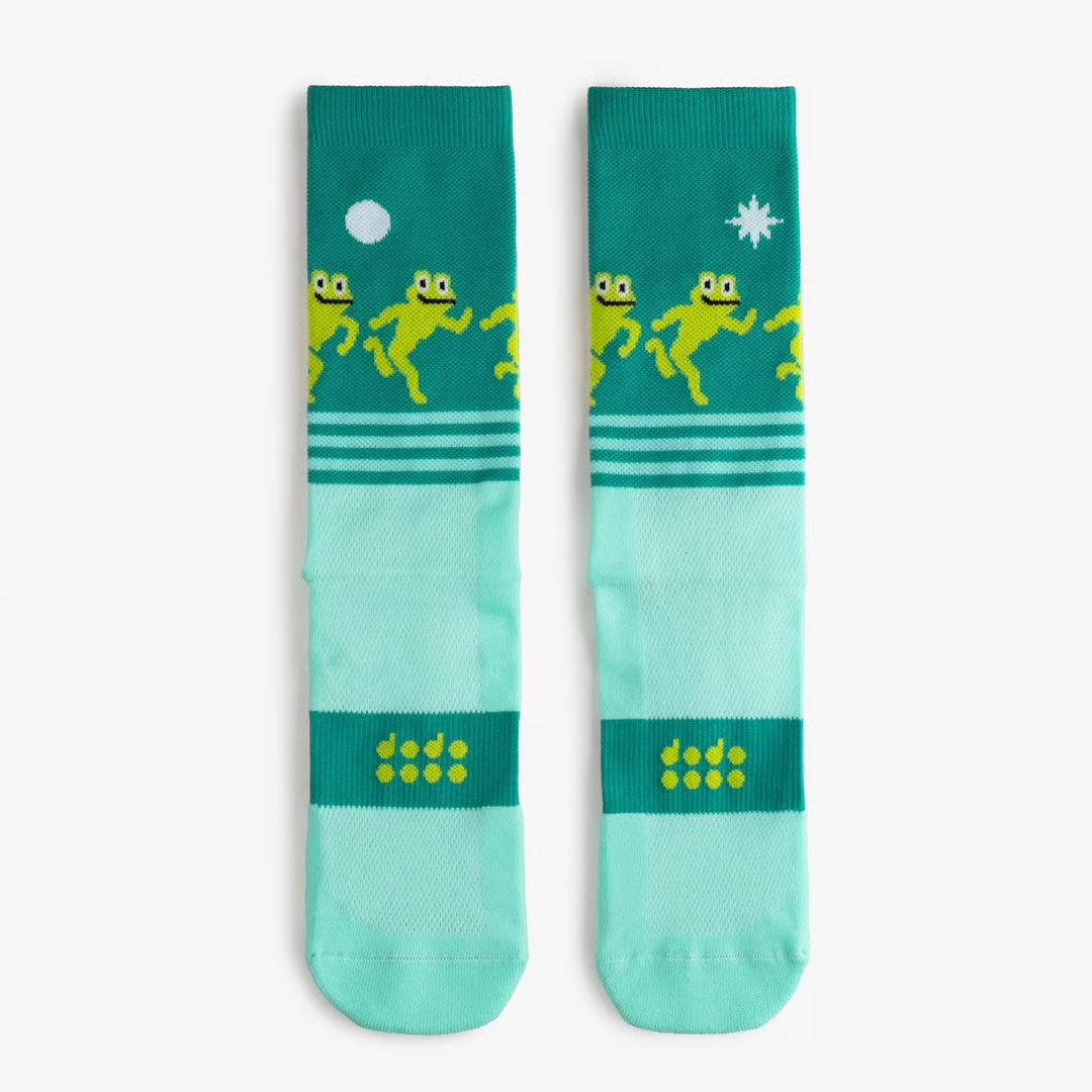 カエル アスリートランニングソックス | Frogs Athletes Running Socks