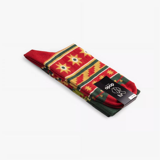 クリスマスカエルソックス｜１足入り